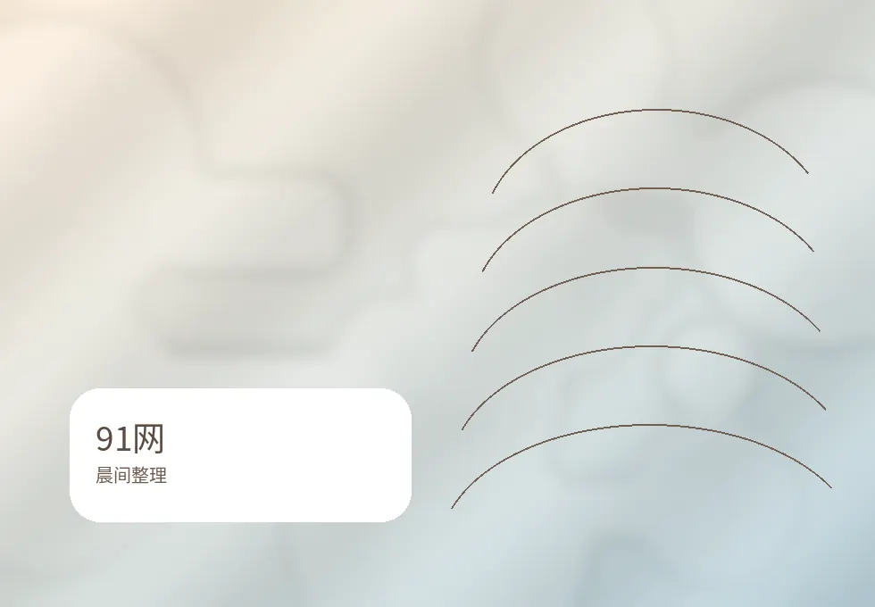 91网91网晨间整理视频教程：把普通房间变成温柔角落封面